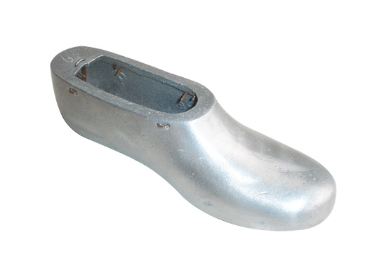 Snow boots rubber aluminum shell mold